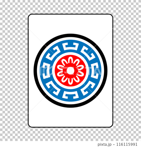 It's a mahjong tile. It's a tile. It's a one-tile. It's a mahjong tile. It's a tile. It's a one-tile. 116115991