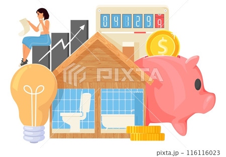 Communal payments price rising and increase in utility costs Communal payments price rising and increase in utility costs 116116023