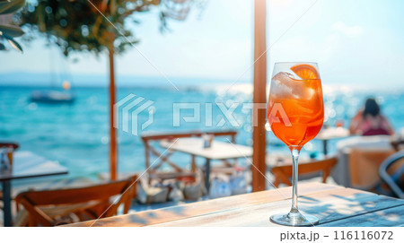 summer Aperol cocktail summer Aperol cocktail 116116072