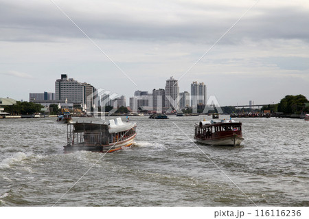 River boat taxi in Bangkok 116116236