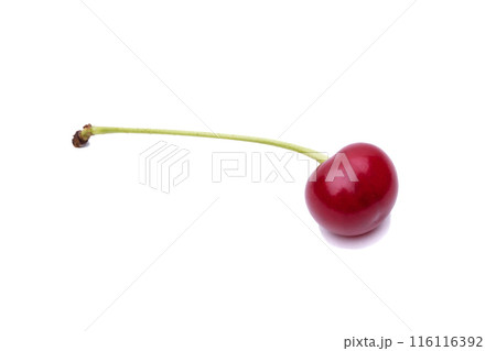 Cherry berry isolated on white background. 116116392