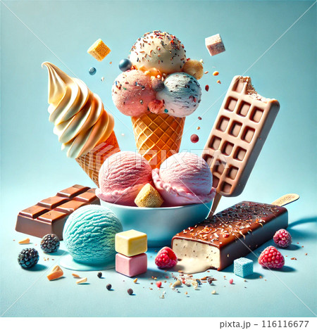 山盛りアイス 山盛りアイス 116116677