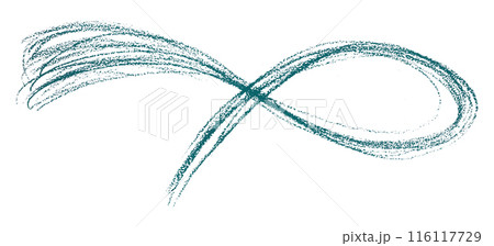 Green pencil strokes isolated on white background. Green pencil strokes isolated on white background. 116117729