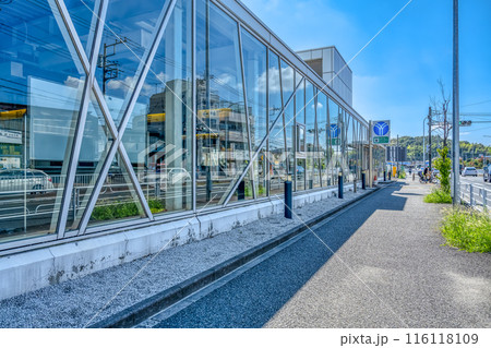 神奈川県横浜市の都市風景　東山田駅 116118109