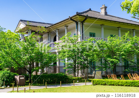 大阪市北区天満橋 桜之宮公園 大阪府最古の洋風建築 泉布観(重要文化財) 大阪市北区天満橋 桜之宮公園 大阪府最古の洋風建築 泉布観(重要文化財) 116118918