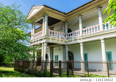大阪市北区天満橋　桜之宮公園　大阪府最古の洋風建築　泉布観（重要文化財） 116118922
