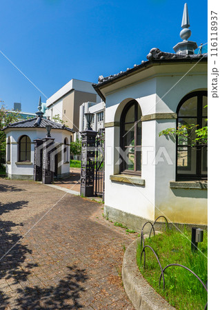 大阪北区天満　造幣局　本局（大阪造幣局）　旧造幣局正門 116118937