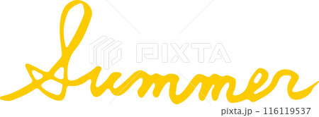 夏 summer(サマー) 英語 筆記体 夏 summer(サマー) 英語 筆記体 116119537