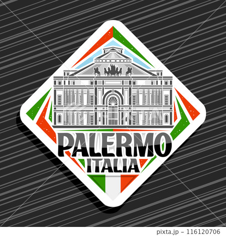 Vector logo for Palermo Vector logo for Palermo 116120706