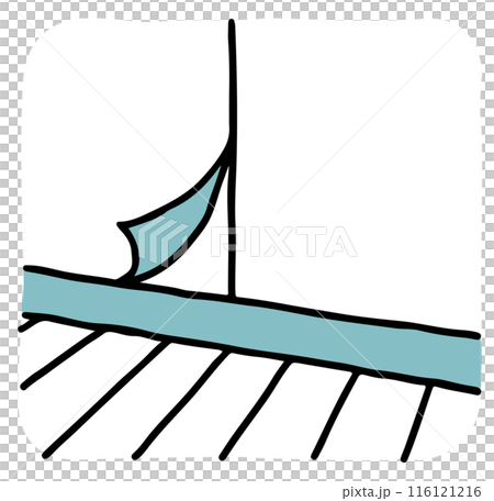 壁紙の剥がれ単色 116121216