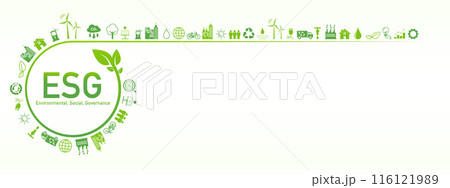 Background Banner for Sustainability development 116121989
