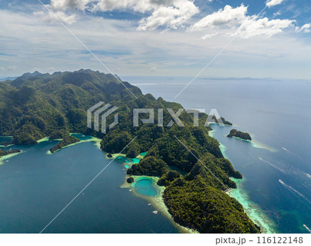 Lagoons with splendid limestone rocks. Blue sea and turquoise lagoons in Coron, Palawan. Philippines. Lagoons with splendid limestone rocks. Blue sea and turquoise lagoons in Coron, Palawan. Philippines. 116122148