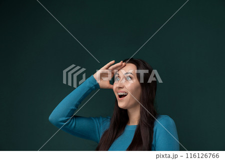 Woman With a Surprised Expression 116126766