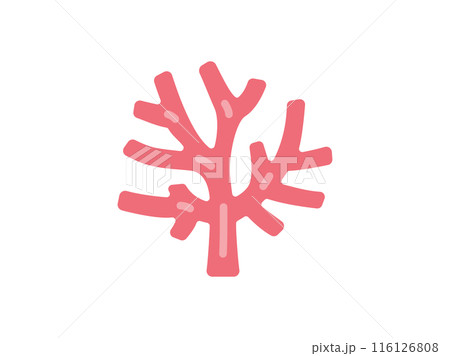 サンゴのアイコンのイラスト 116126808