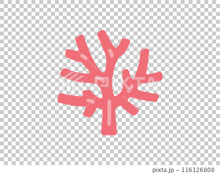 サンゴのアイコンのイラスト 116126808