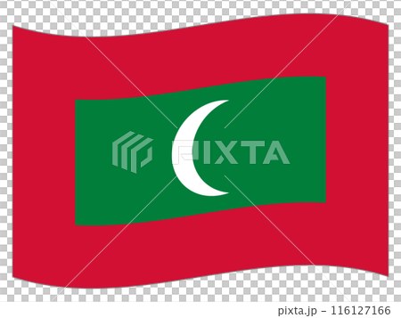 世界國旗 馬爾地夫國旗 世界國旗 馬爾地夫國旗 116127166