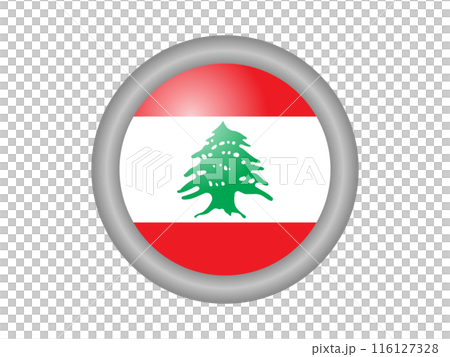 世界國旗 黎巴嫩圖標 116127328