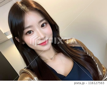 オフィスで働く2人の若い女性 116127563