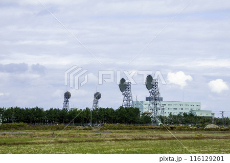 パラボラアンテナ（航空自衛隊　小松基地） 116129201