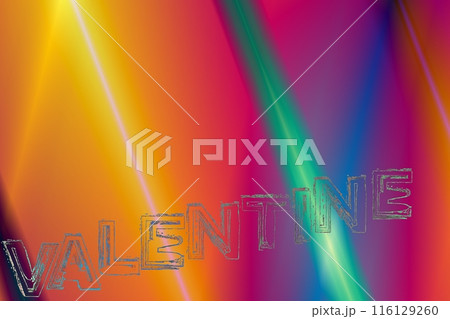 ネオンカラーに輝く　ヴァレンタイン 116129260