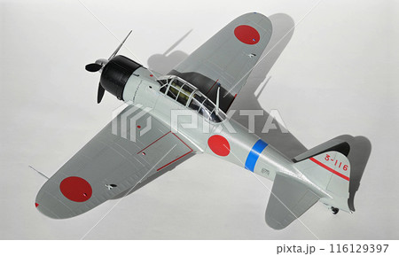 零戦11型、1/48スケール模型、12航空隊、フォーカスシフト撮影 116129397