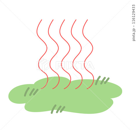 芝から蒸気 116129433