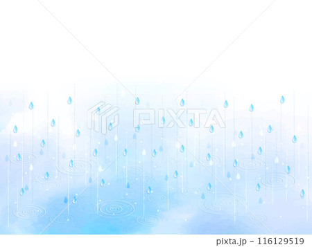 雨のイメージ背景 雨のイメージ背景 116129519