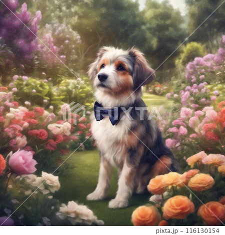 ワンちゃんの癒し 116130154