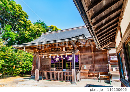 島根 城山稲荷神社　拝殿 116130606