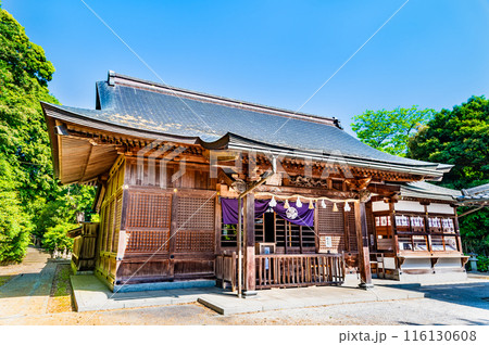 島根 城山稲荷神社　拝殿 116130608