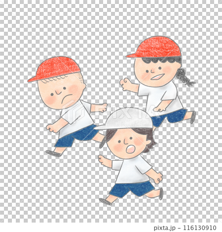 Children running at a sports day Children running at a sports day 116130910