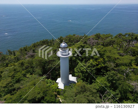 宮城 七ヶ浜 花淵灯台(ドローン空撮) 宮城 七ヶ浜 花淵灯台(ドローン空撮) 116130927