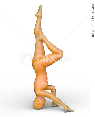 ポーズをとる女性 ポーズをとる女性 116131368