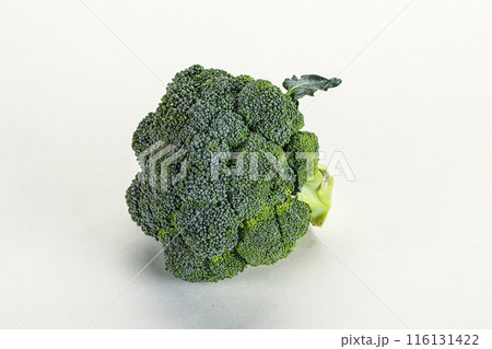 Raw ripe green broccoli cabbage Raw ripe green broccoli cabbage 116131422