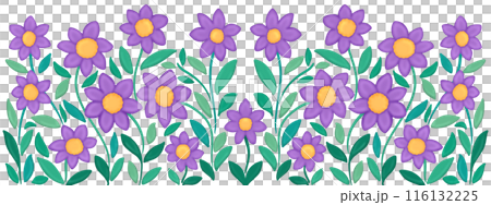 purple flowers row purple flowers row 116132225