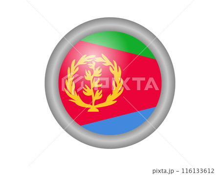 世界の国旗　エリトリアのアイコン 116133612