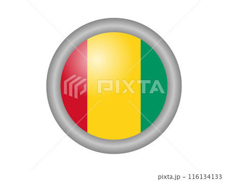 世界の国旗 ギニアのアイコン 世界の国旗 ギニアのアイコン 116134133