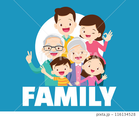 Big happy multi-generational family siblings relatives portrait Big happy multi-generational family siblings relatives portrait 116134528