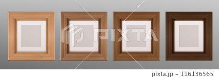 Wooden photo frames set Wooden photo frames set 116136565