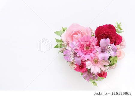 生花のハートアレンジ 生花のハートアレンジ 116136965