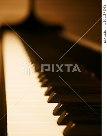 ピアノの鍵盤 ピアノの鍵盤 116137845