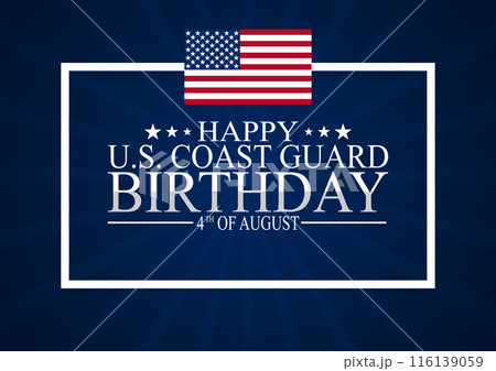 Happy US Coast Guard Birthday Happy US Coast Guard Birthday 116139059