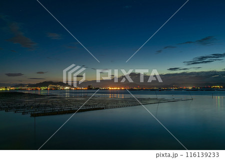 地御前海岸の夜明け前 地御前海岸の夜明け前 116139233