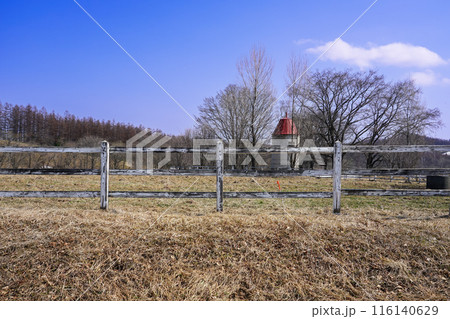 帯広市八千代公共育成牧場のサイロ(北海道帯広市) 帯広市八千代公共育成牧場のサイロ(北海道帯広市) 116140629