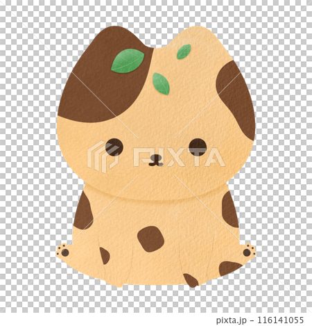 Cute Cat Cartoon illustration Cat Sitting Cartoon Kawaii Cat Character Cat Mascot 116141055
