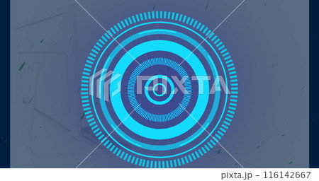 Image of scope scanning over office Image of scope scanning over office 116142667