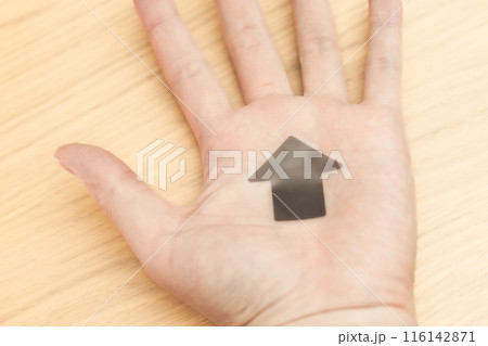 手の矢印 116142871