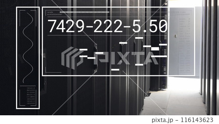 Data processing over computer server room 116143623