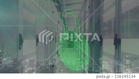 Image of scope scanning and data processing over computer servers 116145134