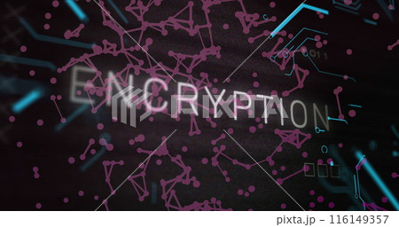 Image of encryption text, x symbol, circuit...のイラスト素材 [116149357] - PIXTA